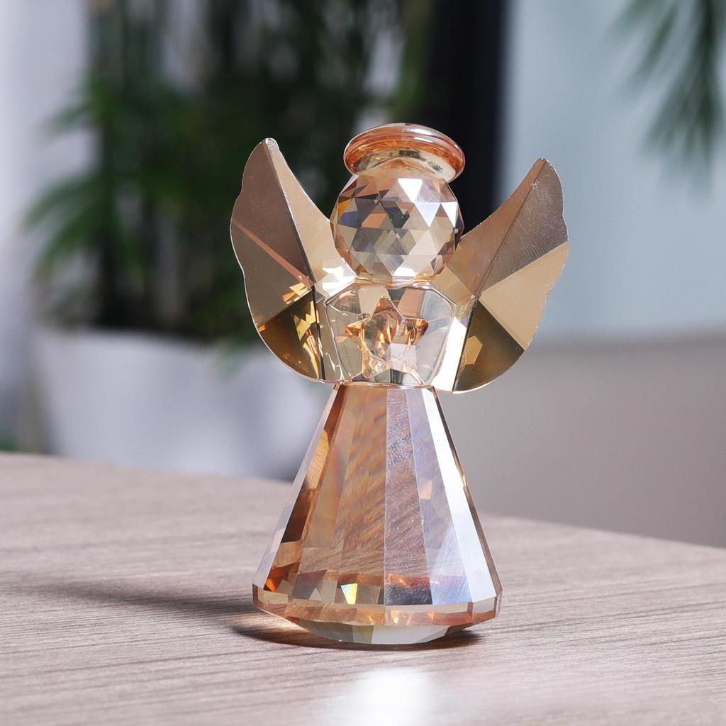 Crystal Angel Ornament - Creative Gift for Birthdays and Weddings
