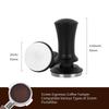 watchget Tamper for Espresso Makers, Coffee Tamper, Calibrated Tamper, 30lb Constant Pressure Spring, Flat Base, Espresso Machine Coffee Dispensing To
