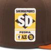 NEW ERA 59FIFTY Cap Cactus League MLB San Diego Padres 7 Walnut Rust 5950SB CACTUS LEAGUE SADPAD WAL RAS 1/2