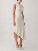 2026 summer European and American new women's clothing sexy sleeveless slim fit high sense medium and long knitted dress women