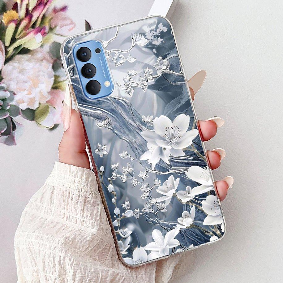 For Xiaomi Redmi 7A Case Popular Flower Marble Soft Slim Funda Protective Cover For Xiaomi Redmi Note 7 Pro Note7 Redmi 7 Bumper