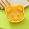 3pcs/set Sandwich Mould Bear Rabbit Car Shaped Bread Mold Cake Biscuit Embossing Device Crust Cookie Cutter Pastry Baking Tools