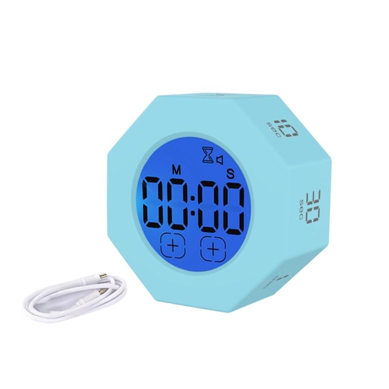 

High Visibilities Gravities Flipping Timers for Easy Reading Accurate Timekeeping and Durable Plastic Design Timing Tool синий