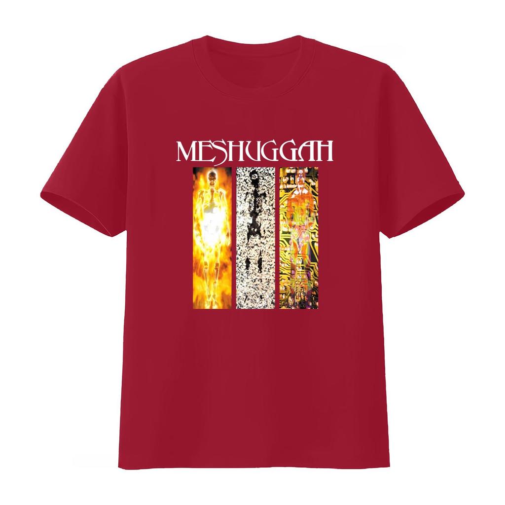 MESHUGGAH Destroy Erase Improve T Shirt Unique Art Print for Rock Fans Top Unisexs Clothing Womens 2026 Summer New T Shirt