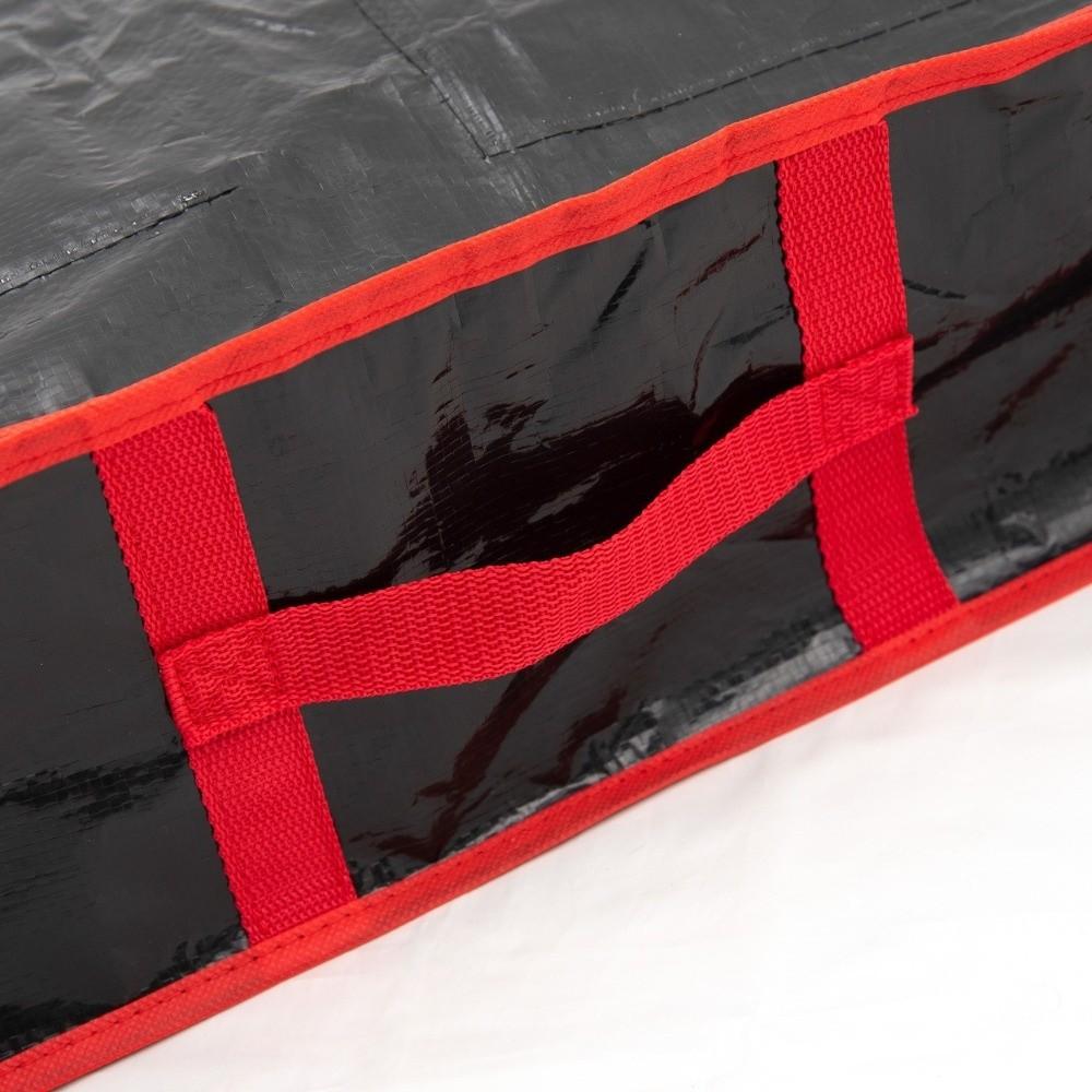 Oxford Christmas Wrapping Paper Storage Bag Dustproof Reusable Xmas Ornament Organizer Washable Large Capacity Under Bed Storage