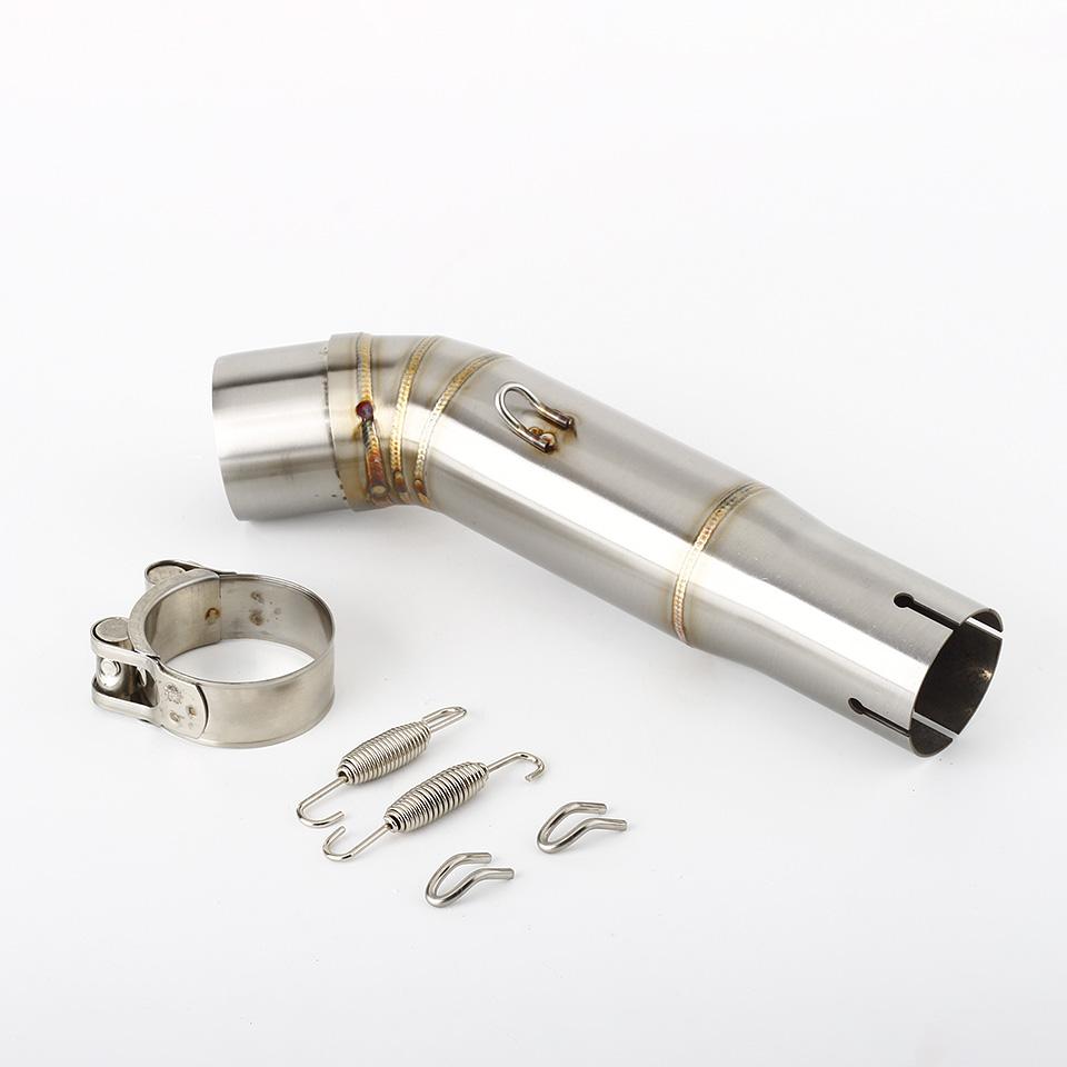 For Honda Hornet  CB600F CB 600F  2007- 2013 Hornet CB600 Exhaust Muffler Middle  CB600F Link Pipe Escape  Pipe Slip-on CB600(CB600F)