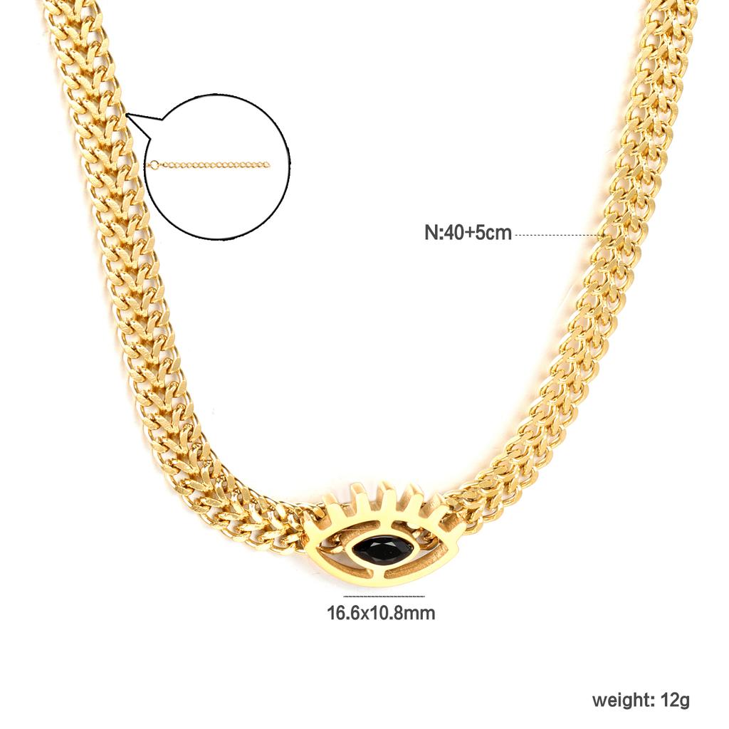 Fashion Korean Version INS Stainless Steel Gold-plated Double Necklace Star Pendant Nnecklace for Girls Design Gift Jewelry