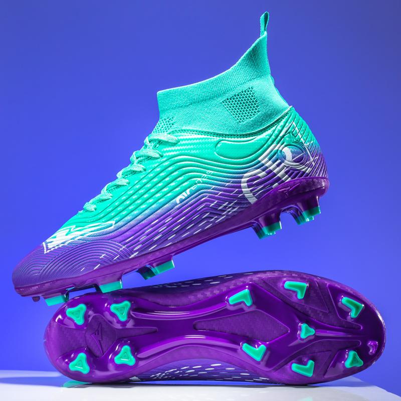 New Men Soccer Shoes Soft Ultralight Breathable Professional Sport Training Football Boots Unisex Grass Cleats Match Sneakers
