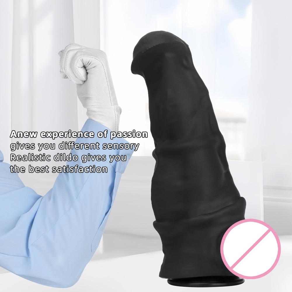 New Large Thick Horsehead Anal Plu Soft Silicone for Men and Women Extra Large Anal Plug