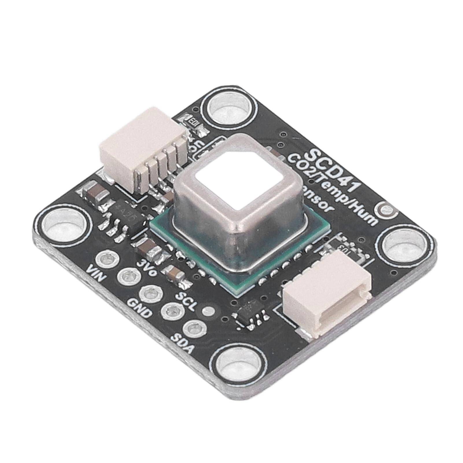 

CO2 Sensor Module Carbon Dioxide Gas Concentration Sensor with Temperature Humidity Detection 400‑2000ppm