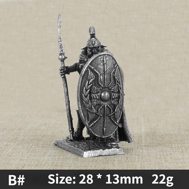 

The Lost Roman Legion of Pure Copper Guards Soldier Model Figurines Toy Desktop Game Toys Car Decorations Ornaments Gifts for Men B