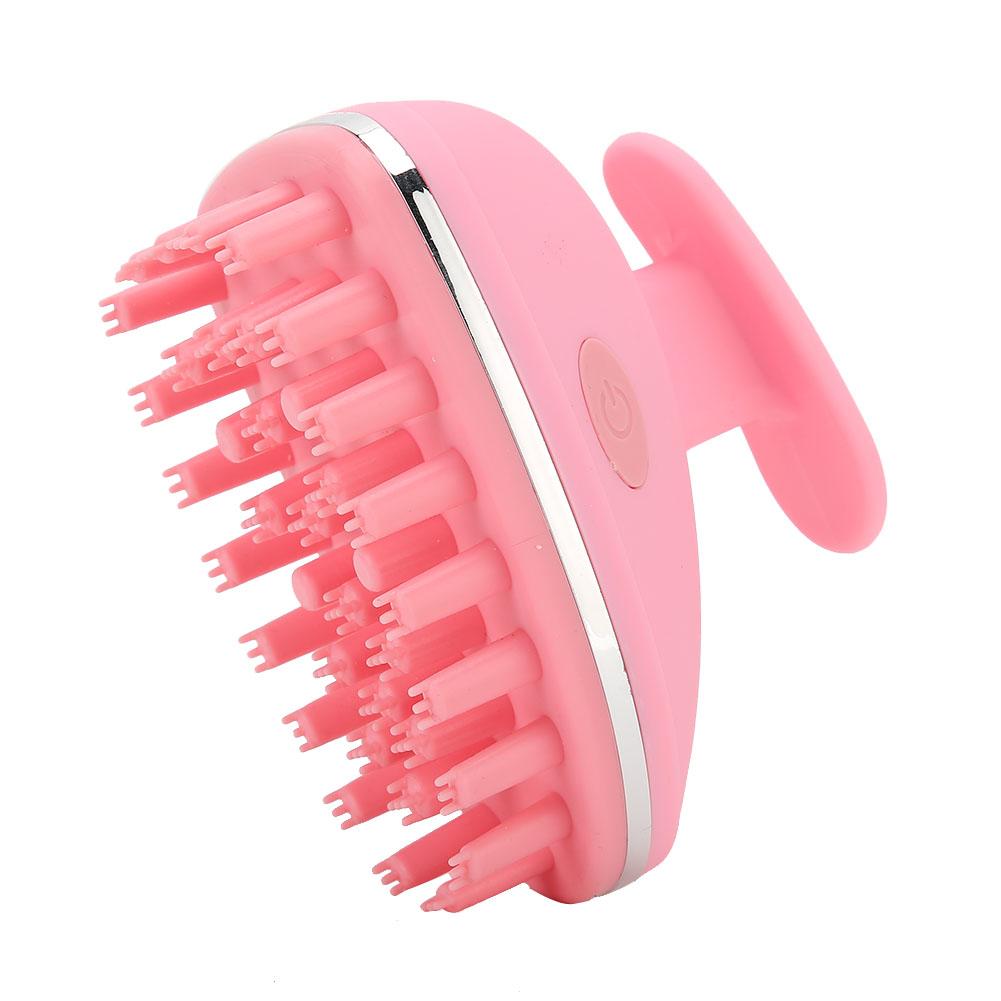 Electric Silicone Shampoo Scalp Brush Hair Massager Bathing Shower Hair Cleaning Comb