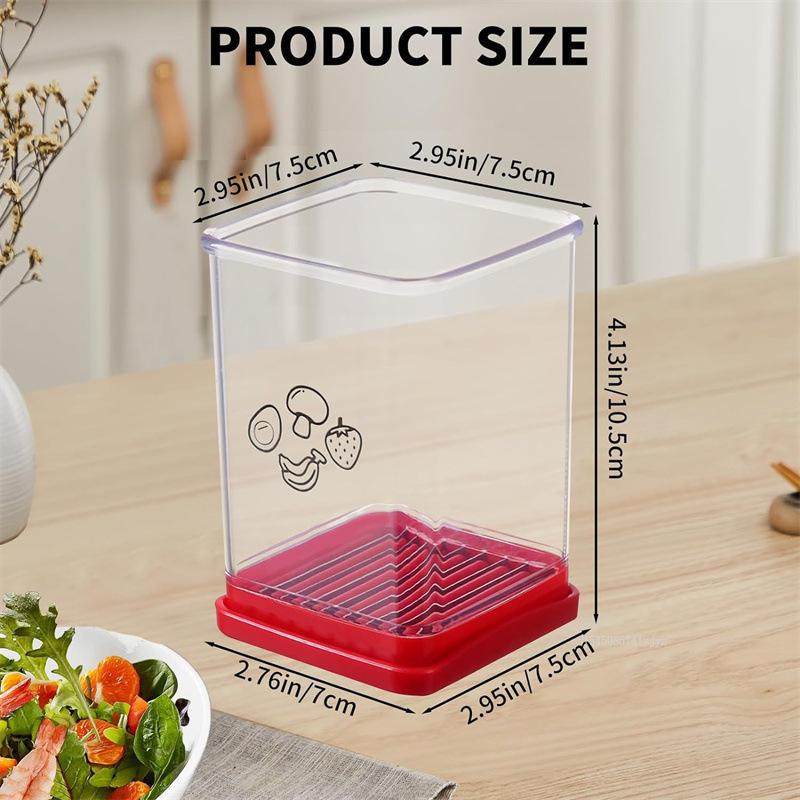 New Fruit Vegetable Speed Slicer Multifunctional Home Kitchen Fast Slicer Portable Banana Strawberry Slicing Tool Accessories
