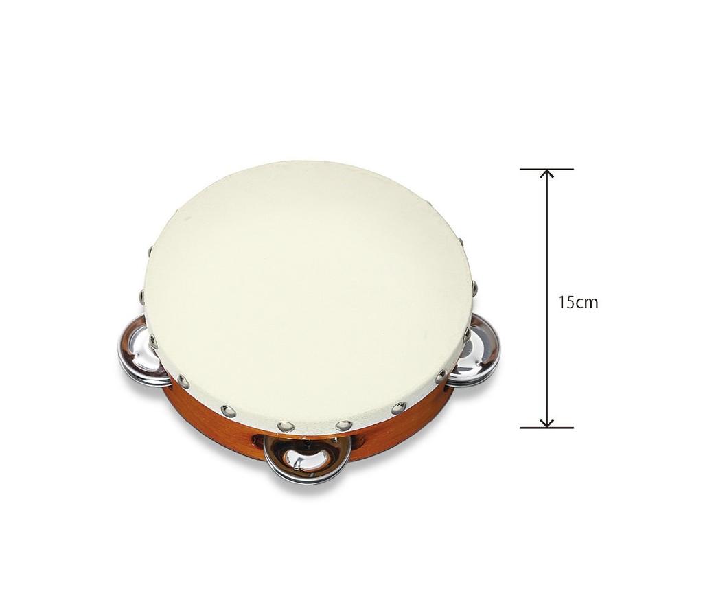 SUZUKI STR-15G Tambourine with Grip