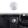 Silver Steel Push Start Button Sticker For Toyota Land Cruiser Prado LC250 24+