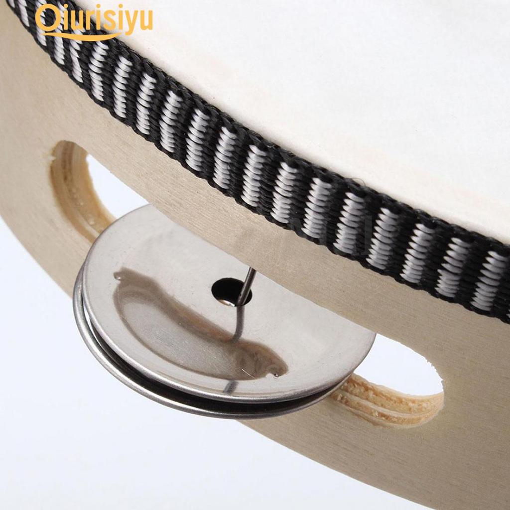 10 Inches Head Drum Tambourine Party Percussion Instrument Tap Keyboard Instrument