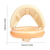 Baby Swimming Ring Toddlers Pool Float with Detachable Sunshade Beach Water Toys Kids Swim Pool Ring Circle Bathing Summer Toys