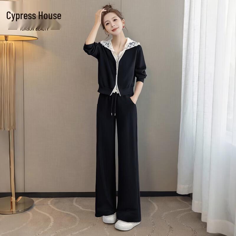 

Women s Slimming Hooded Two-Piece Tracksuit XL