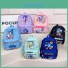 Rucsac Cartoon Copii Sonic din Nailon Ușor pentru Școală și Grădiniță