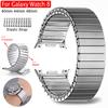 Steel Elastic Strap Metal Expansion Watchband for Samsung Galaxy Watch 8 Classic 46mm Band for Galaxy Watch 8 44mm 40mm Bracelet