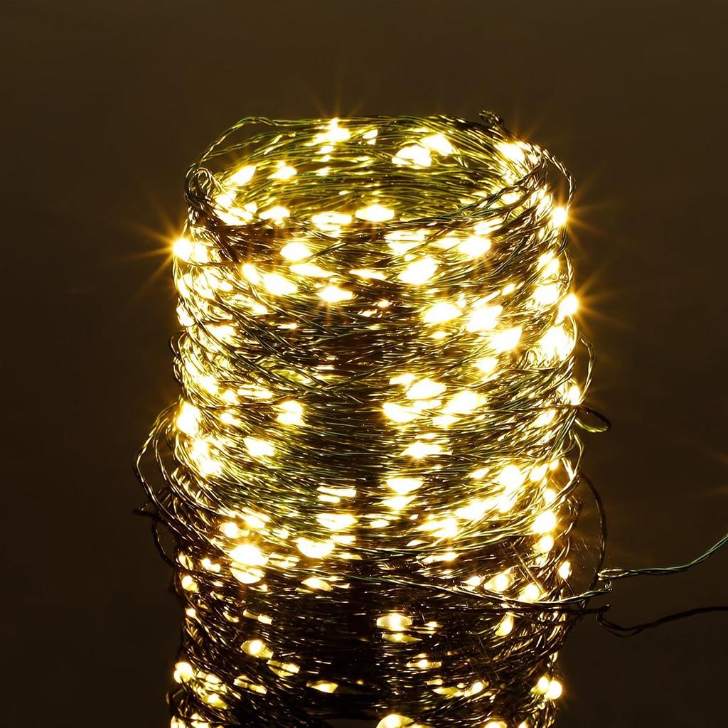 USB Remote Control LED Copper String Lights - Eight-Function, Colorful, Waterproof, Perfect for Christmas and Atmosphere Decoration