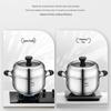 ASD 304 Stainless Steel Steamer & Soup Pot