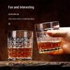 FANKAQI Luxury Crystal Whiskey Glass Set