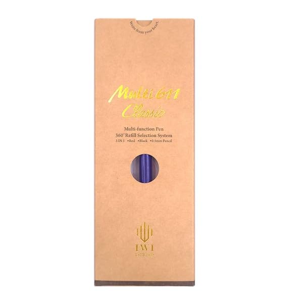 IWI Classic Multi 611 Multi-Function Pen, Blue, 9S611-5G