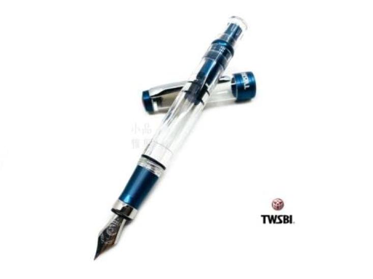 Twisby Diamond 580AL R Fountain Pen TW70074 Prussian Blue