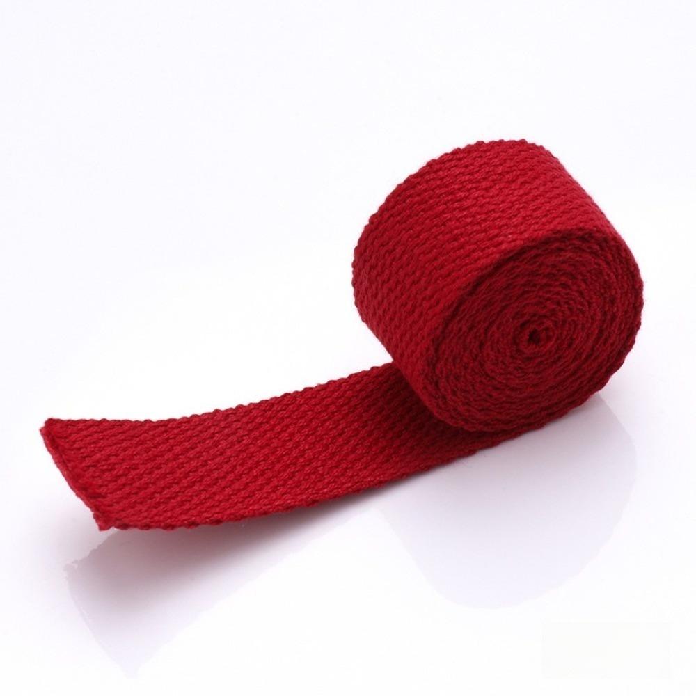 20mm Width Cotton Webbings Tape 1.3mm Thickness Bias Binding Tape  For Bag Strap