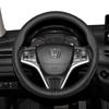For Honda 37-38.5cm Round Steering Wheel Cover Ultra-Thin Micro Fiber Leather Accord HRV CRV Elysion Inspire ZRV Odyssey TSX CRZ