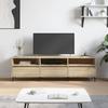 VidaXL TV Cabinet Sonoma Oak 150x30x44.5 Cm Engineered Wood 831295