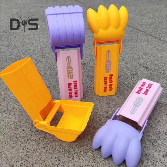 Zabawka do kopania ręcznego, ramię koparki, zabawka do kopania piasku, ręczna łopata, zabawka do kopania piasku i śniegu, zabawka do zabawy na zewnątrz i wewnątrz dla dzieci