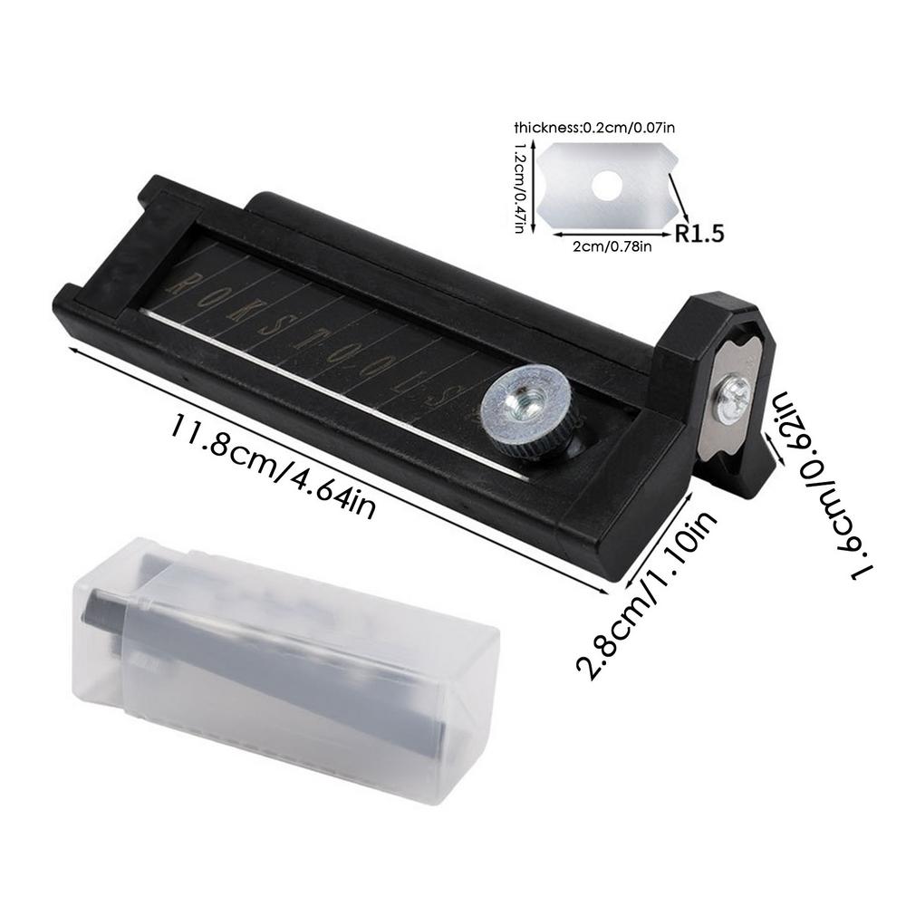 Chamfer Plane Hand Plane Edge Banding Cutter Burr Scraper Ergonomic Manual Chamfer Planer For Perfect Straight Finish On PVC ABS