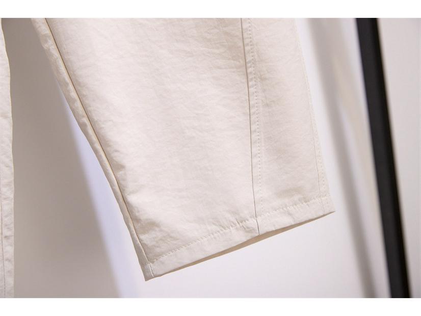 Extra-Thick Plus Size High-Waisted Harem Pants for Women, 300 jin, Long Casual Wear