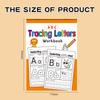 2 Books/set of 26-letter and Number Practice Books, Each with 32 Pages, Number Copybook, Letter Tracing Book