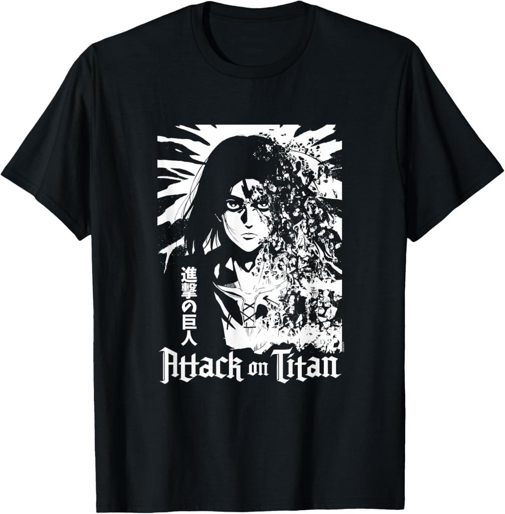 Attack On Titan Season 4 Eren Explosion White Graphic Anime Fashion Casual Funny Tshirt S6xl Summer
