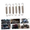 ZUNOXAZ 8pcs Motorcycle Stainless Steel Exhaust Pipe Spring Muffler Replacement