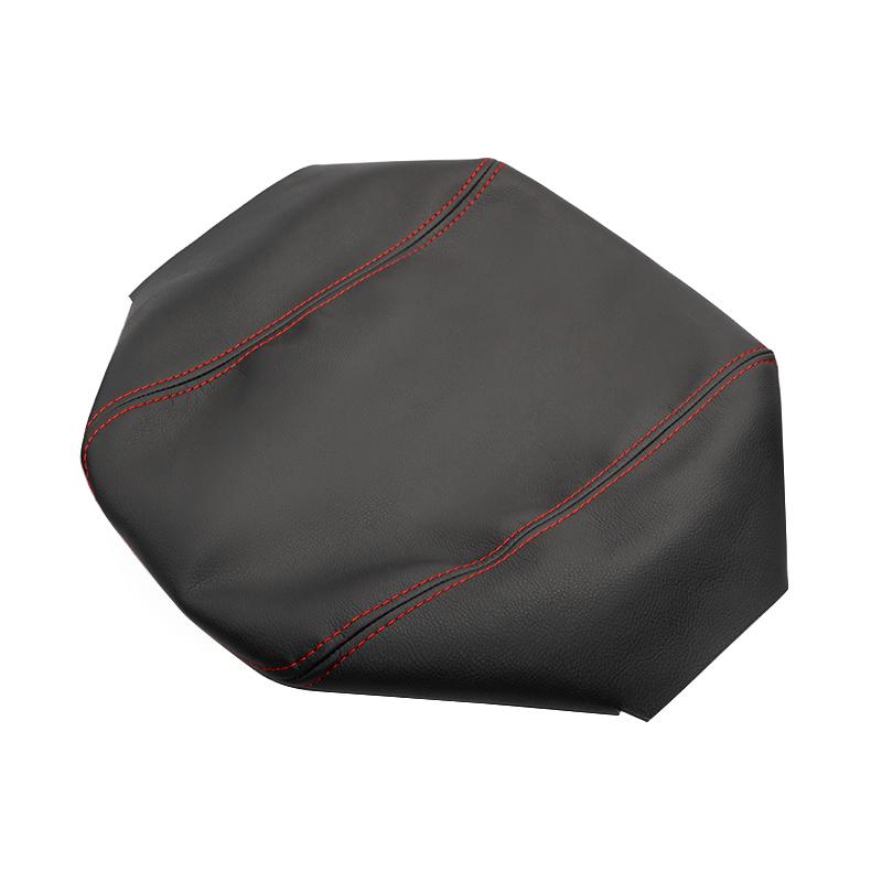 Car Accessories Center Console Armrest Box Leather Cover Sticker Trim For Dodge Charger 2011 2012 2013 2014 2015 2016 2017 2018