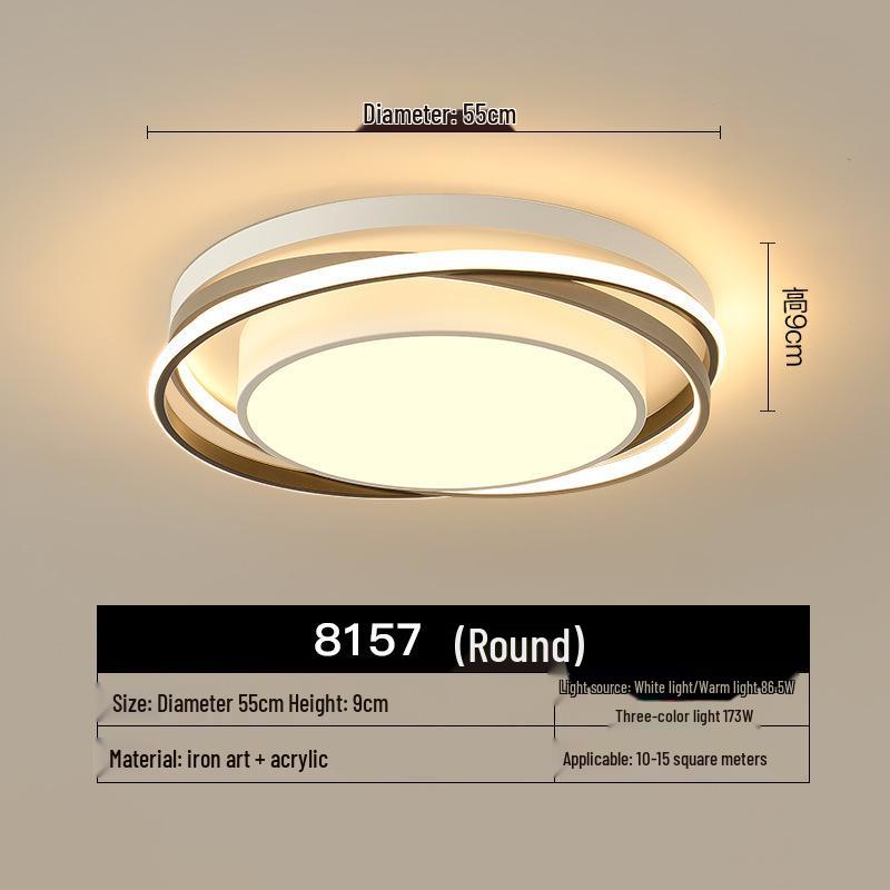 Современный минималистичный набор потолочных светильников для гостиной, спальни и кабинета