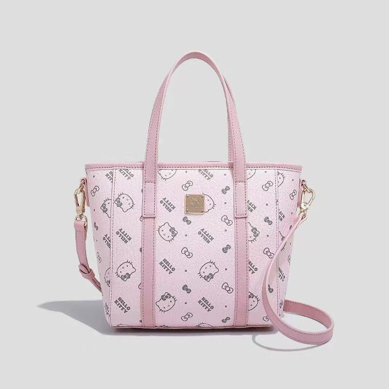 Hello Kitty Classic Print Tote Bag - Vegetable Basket Design