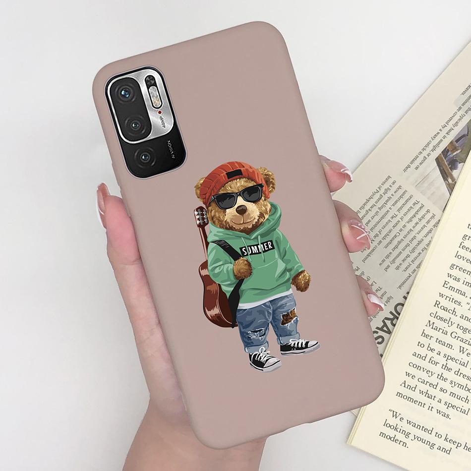 Case For Xiaomi Redmi Note 10 5G 10T 6.5'' Soft Silicone Phone Cover Cute Case For Xiaomi Redmi Note 10T Note10T 10 T 5G Fundas