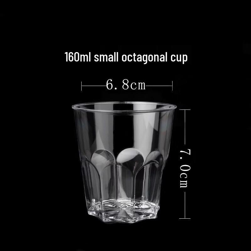 Food-Grade Disposable Hard Plastic Airline Cups