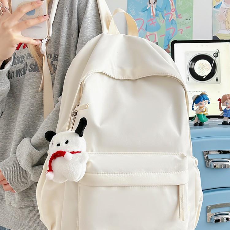 Schoolbag1011 new multi-color junior high school students class backpack primary school students make-up school bag college style casual versatile