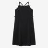 Seersucker Woven Long Dress Black Fs2oph2153fblk