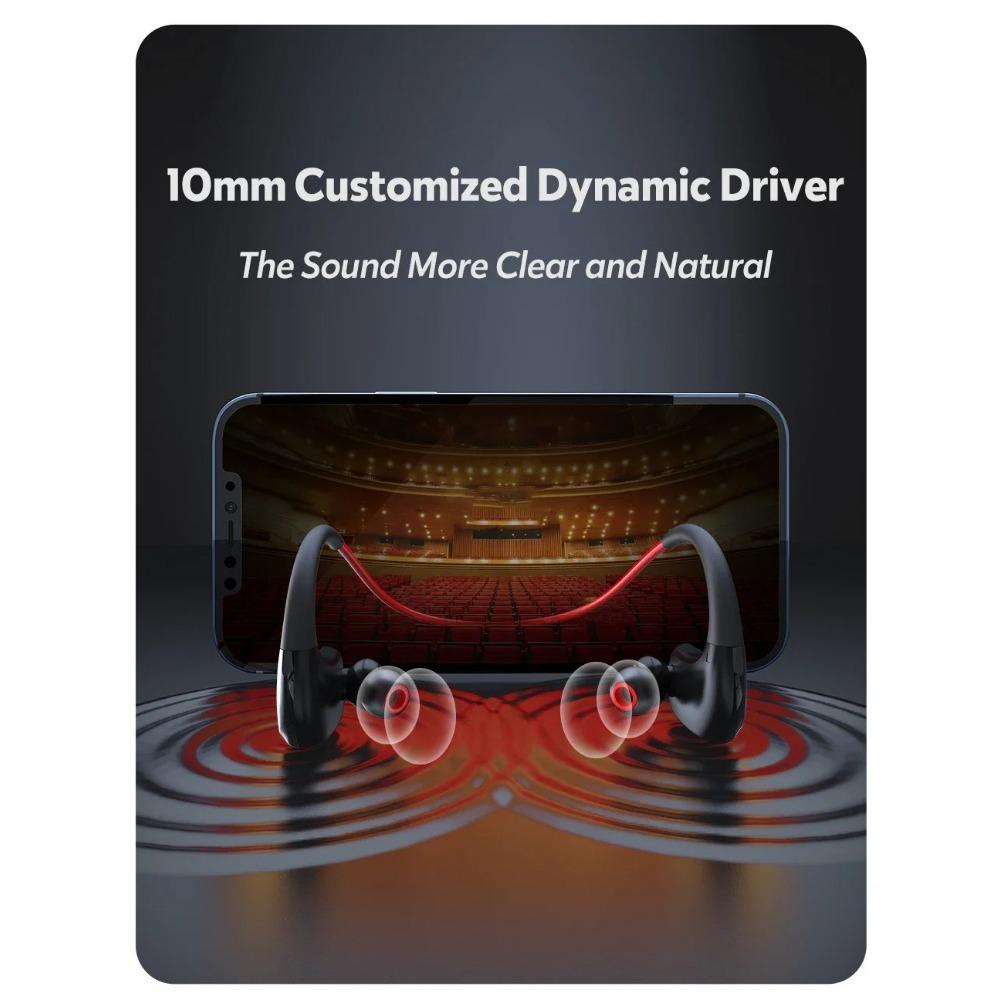 Kabellose Kopfhörer Sport Bluetooth Ohrhörer IPX7 Wasserdicht 20H Wiedergabezeit zum Laufen AAC Kabelloses Headset