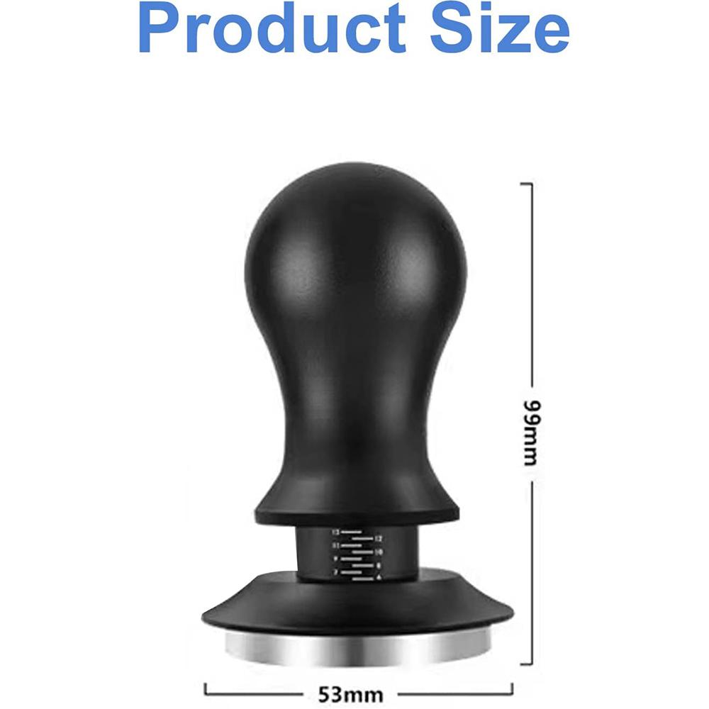53mm Coffee Tamper Unique Calibrated Spring For Barista Home Coffee Accessories
