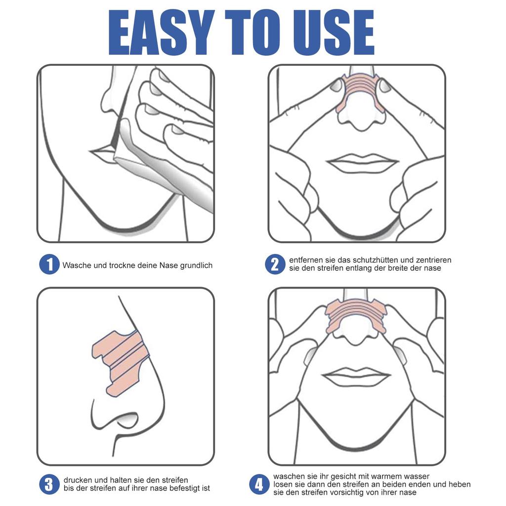 South Moon Nasal Strips Anti-snoring and Snoring Products Sleep Care Dilatation Nasal Strips