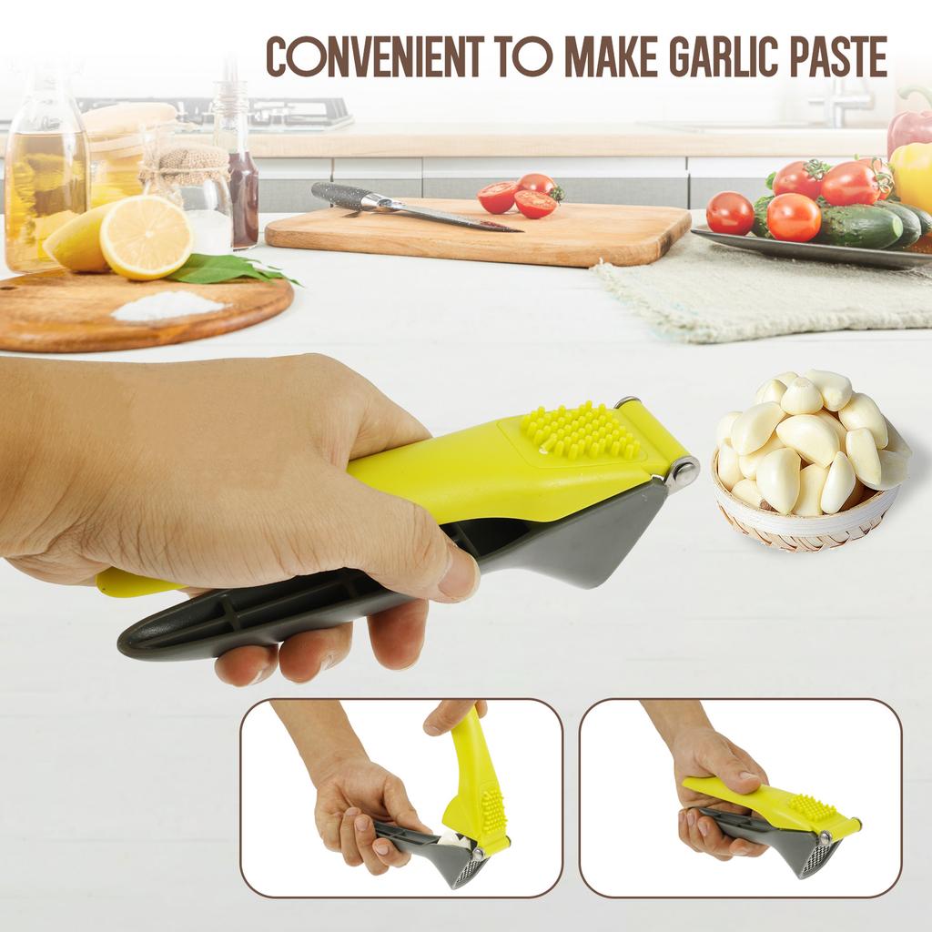 4 Pcs Cheese Grater Stainless Steel Four Sided Vegetable Shredder Labor Saving Garlic Crusher Efficient for Kitchen Accessories