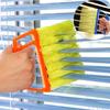 Clean Brush Household Detachable Plastic Microfibre Venetian Blind Shutter Clear for Home